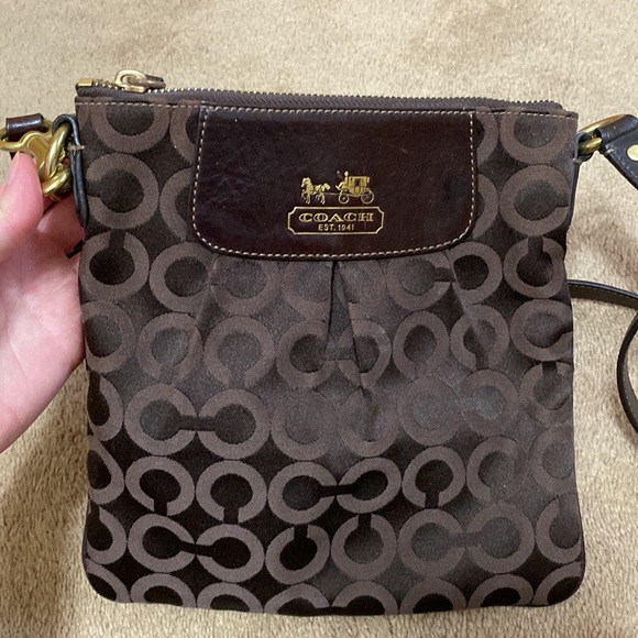 ❌Sold❌ Coach Brown Crossbody Bag - Picture 5 of 12
